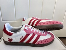 Adidas Samba x Comme Des Garcons scarpe da ginnastica uomo UK 9,5 EUR 44 Limited Collab