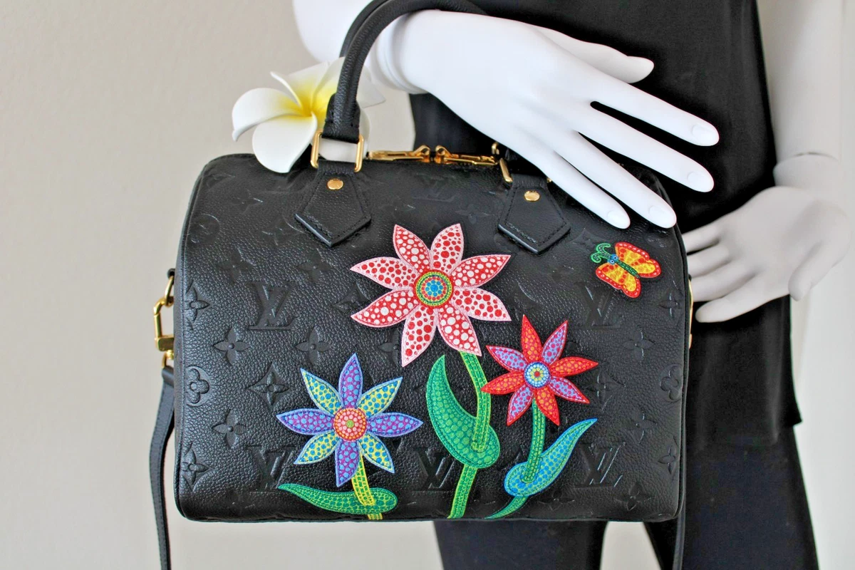 Louis Vuitton Leather Exterior Floral Bags & Handbags for Women