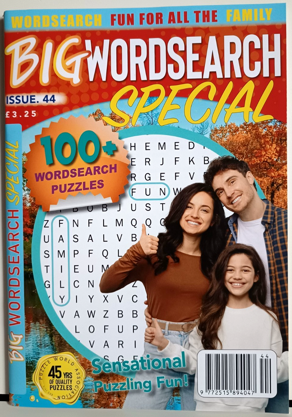 WORDSEARCH BIG WORDSEARCH SPECIAL PUZZLE BOOK ISSUE NO.44 P&P INCL. NEW