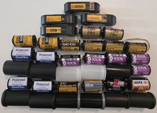 Lot of 25 Vintage Expired Unused 35mm Film Rolls Kodak, Color, Etc. Mystery Fil
