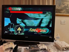 SEGA Dreamcast Launch Edition Console w/Box, Controllers, 4 Games +/  Tested