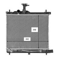 NRF MotorküHler WasserküHler 58460 FüR Hyundai Aluminium I20 2 GB IB I10 1 PA PB