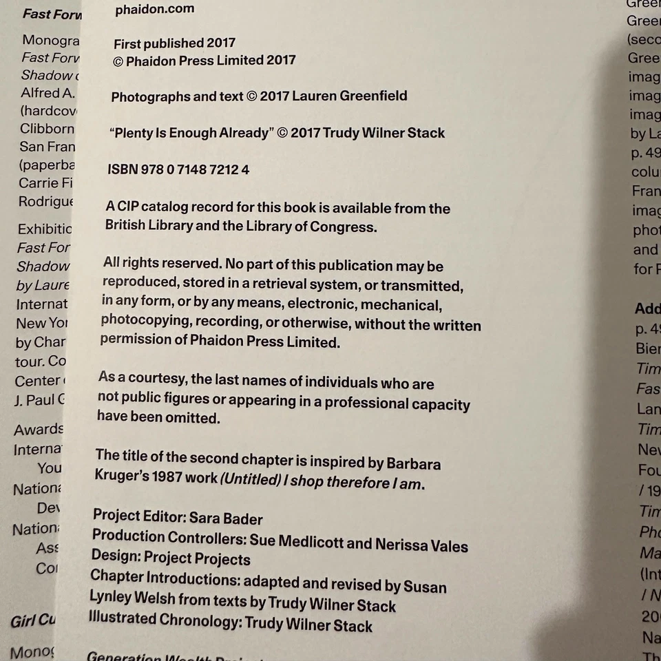 Generation Wealth Hardcover Photography Documentary Art Book Lauren Greenfield - Image 4 of 4