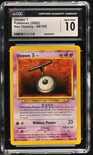 Unown [T] 88/105 Neo Destiny Regular CGC 10 Pop 46 on eBay