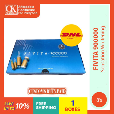 2 X 8 Sets Super High Dose Drip Whitening FIVITA EXP: 2028 NEW Original