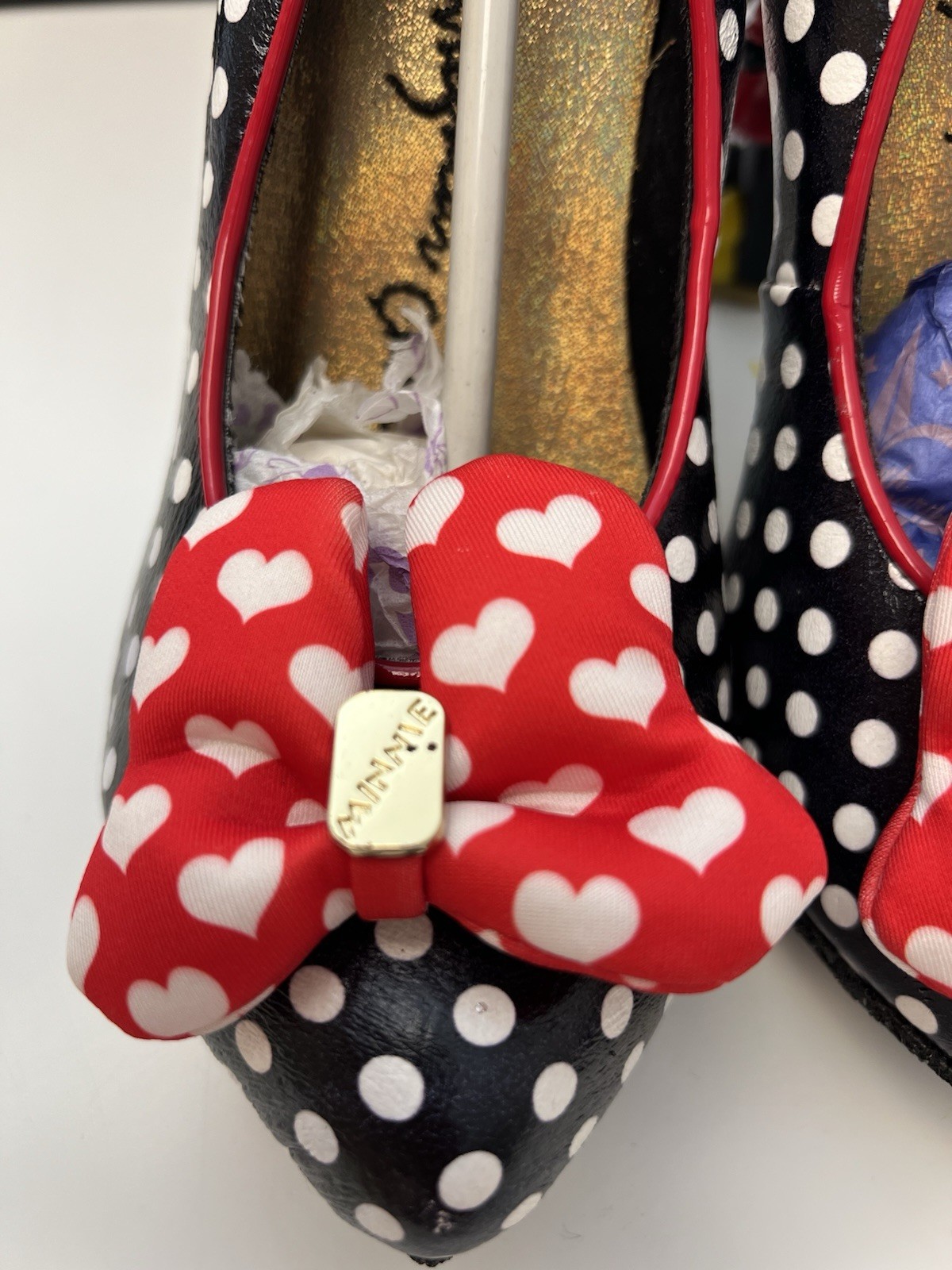Irregular Choice Mickey Mouse Black Heels Size 39 - New & Fun! image 5