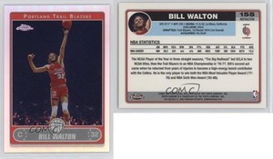 2006-07 Topps Chrome Refractor Bill Walton #155 HOF