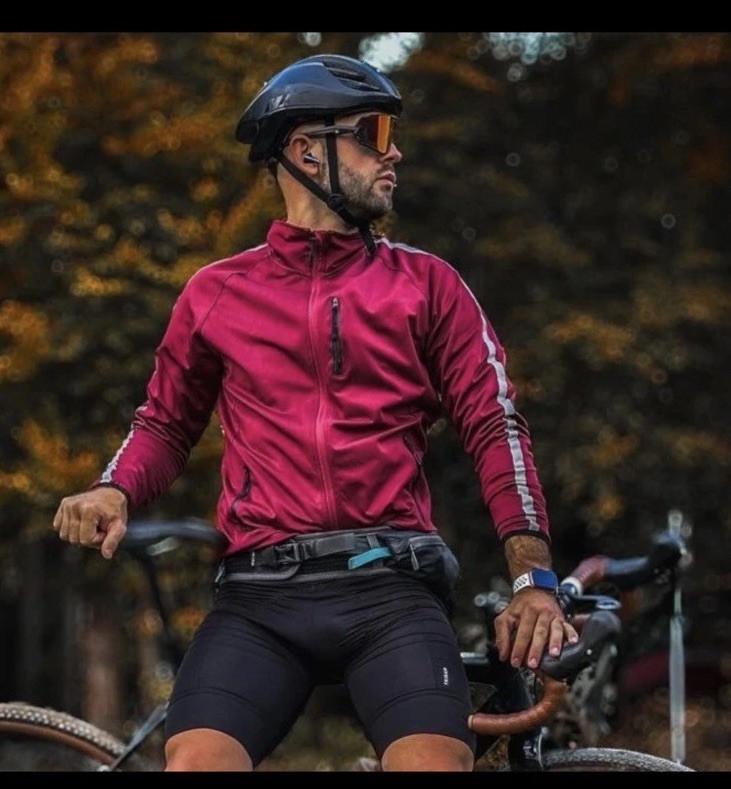 Wulibike Padded Cycling Shorts Mens Medium Biker Tights Breathable Quick-Dry New