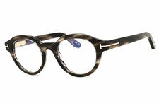 Tom Ford Tf6037-056-49 Eyeglasses Frame Size 49mm 22mm 145mm Havana Men 8892145 Tom Ford Tf6037-056-49 Eyeglasses Frame Size 49mm 22mm 145mm Havana Men 8892145