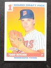 Photo of 1991 Score #678 Todd Ritchie RC Minnesota Twins Baseball Card
