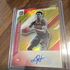 Panini Donruss Optic Signature Series De'Andre Hunter SS-DHT Auto /10 Hawks