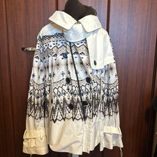 USED SACAI TRENCH COAT STYLE JACKET ACCEPTABLE