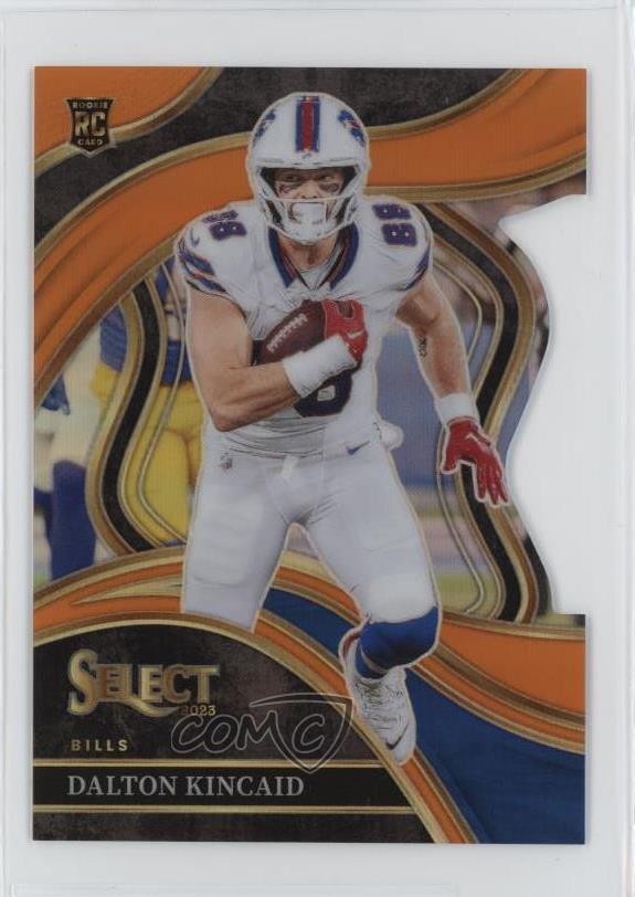 2023 Select Club Level Orange Prizm Die-Cut 64/399 Dalton Kincaid Rookie RC 1fa4