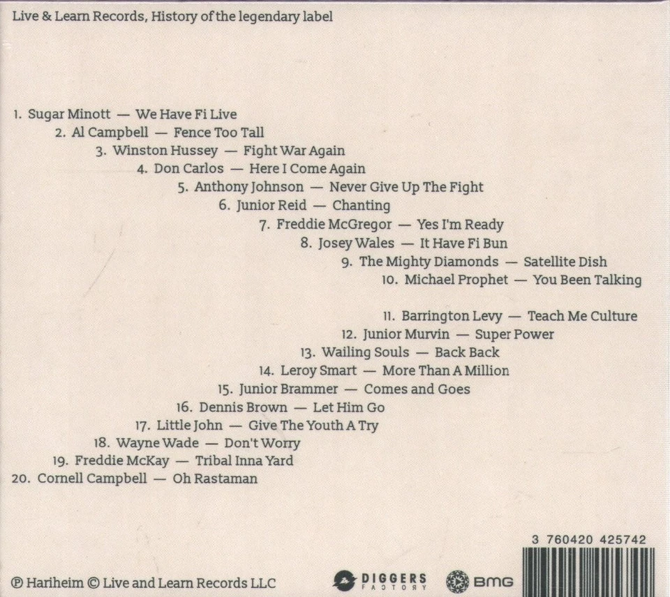 Varios Artistas Live & Earth - Historia Del Legendario Sello CD Europa Diggers - Imagen 2 de 2