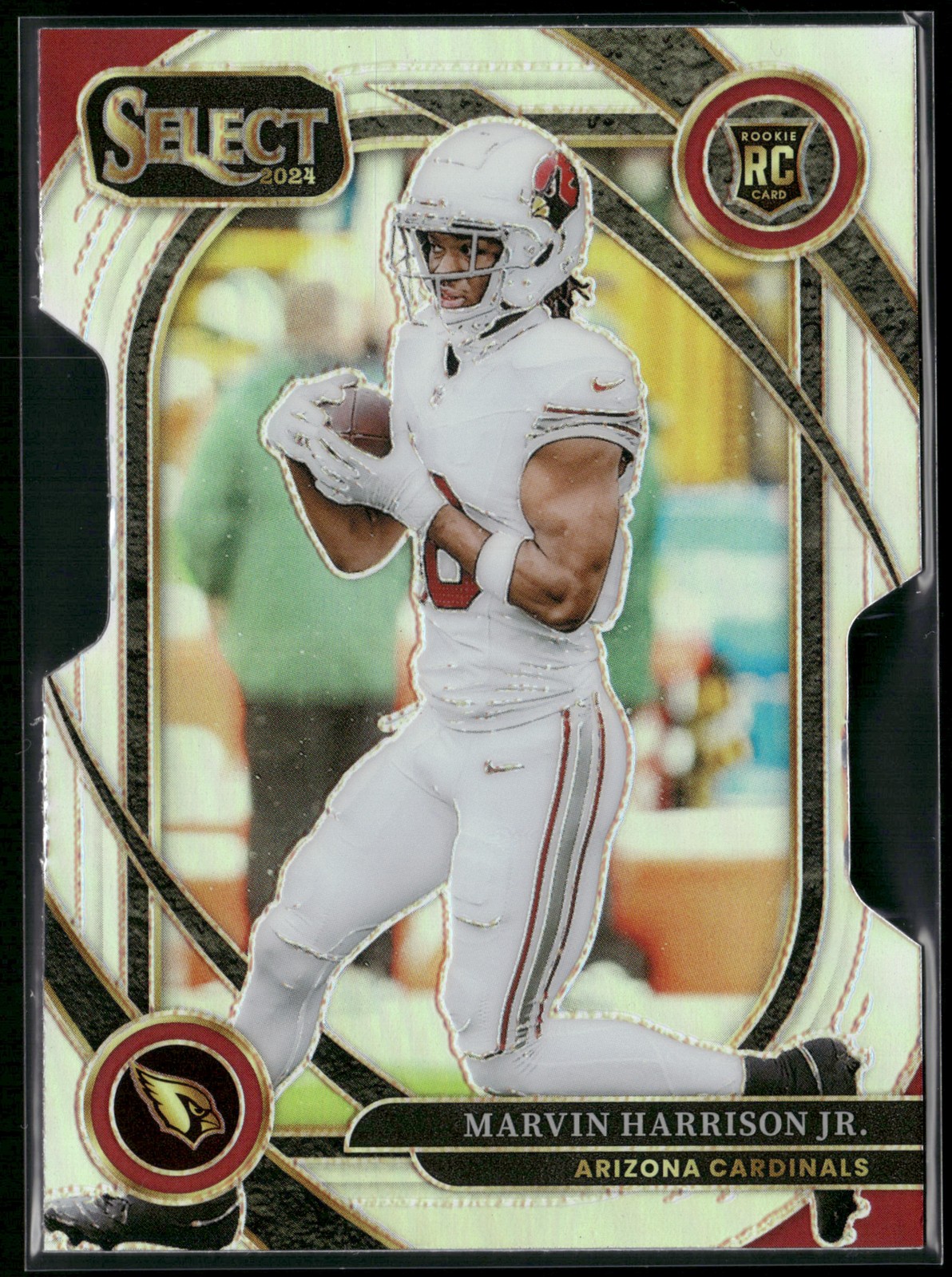 2024 Panini Select #219 Marvin Harrison Jr. Silver Prizm Die Cut