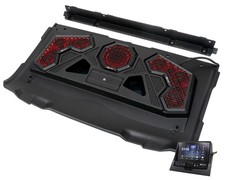 MB Quart MBQRG2-S7R 7 Speaker Polaris Ranger Carplay Audio Roof Sub Amp Light