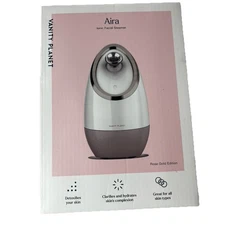 Vanity Planet Aira Ionic Facial Steamer White Spa at Home Self Care Essentials