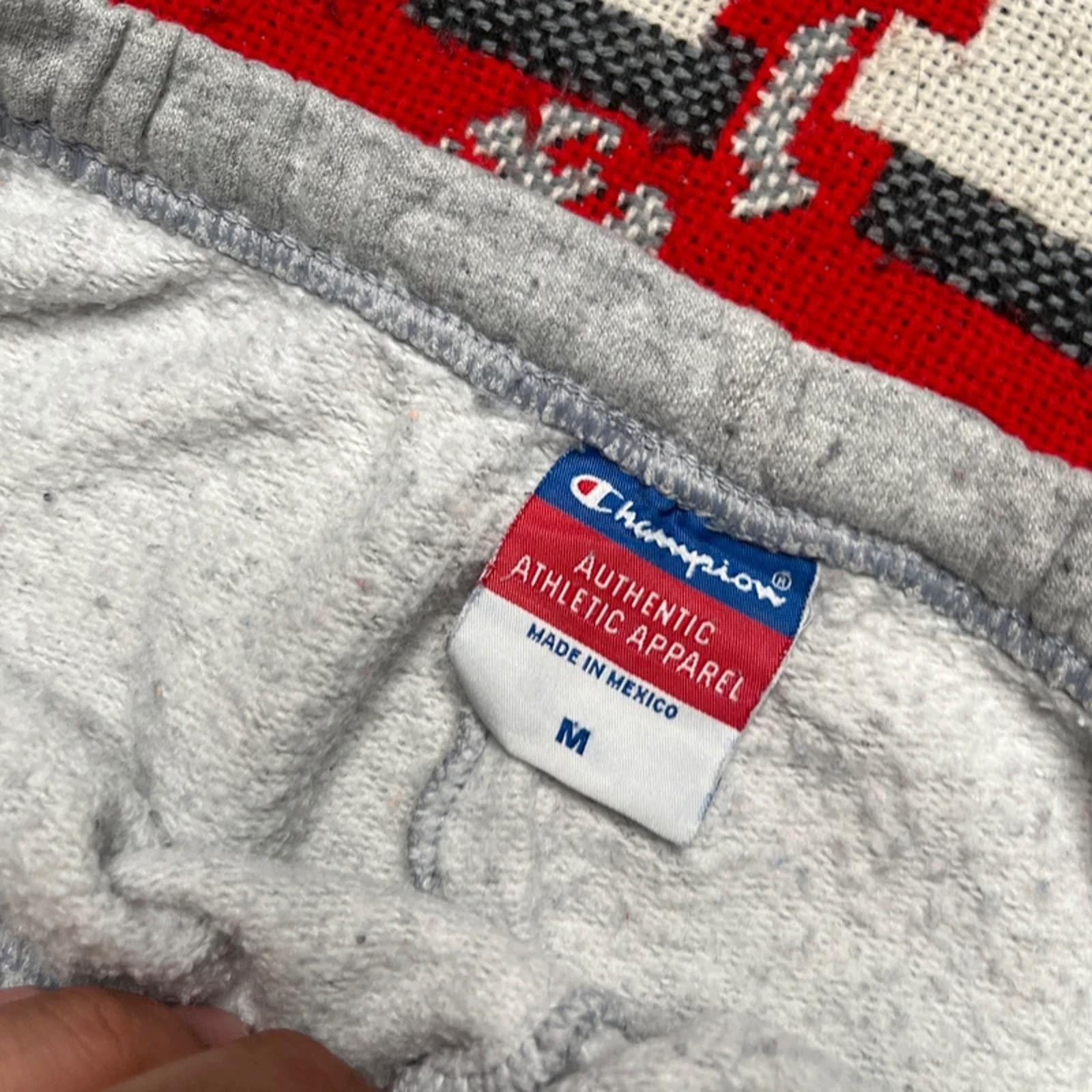 Vintage Champion “Point Park” Grey Jogging Bottoms | M image 4