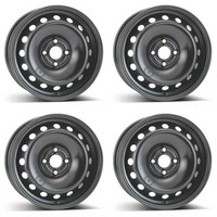 4 Alcar Stahlfelgen 6.0Jx15 Zoll ET43 4X100 FüR Fiat Punto Grande 4Er Satz