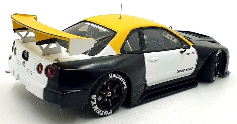 Autoart escala 1/18 diecast DC211123L - Nissan Skyline GT R34 JGTC Nismo Foto 2 de 4
