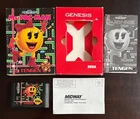 Ms. Pac Man Sega Genesis Complete CIB w/ Manual & Registration Reg Card Tested