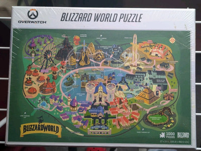 Overwatch Blizzard World Puzzle 1000 Piece Jigsaw Puzzle - Neu Eingeschweißt 