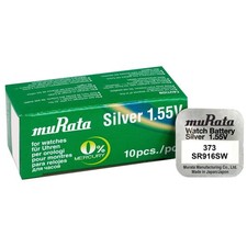 10x Murata 373 SR916SW 1.55V Silver Oxide Watch Batteries