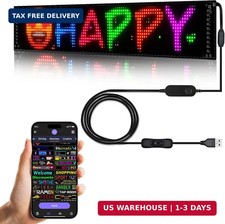 Programmable Devil Eyes for Cars,LED Sign for Car,Bluetooth APP Control,DIY Edit