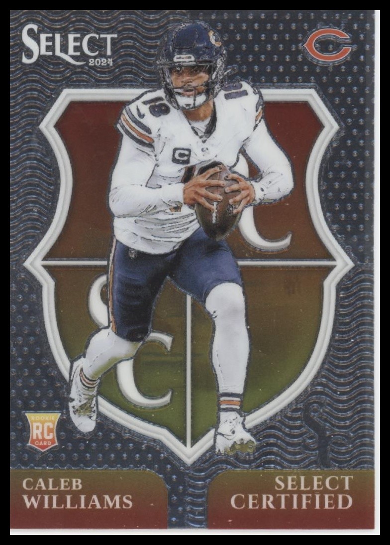 2024 Panini Select #1 Caleb Williams Select Certified Rookies