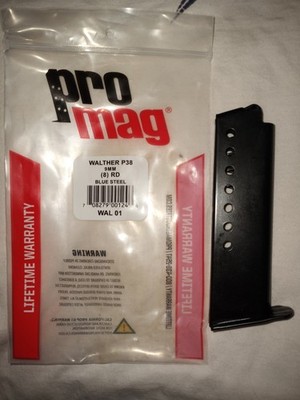 Walthe P38 P1 9mm 8 Round Pro Mag Magazine