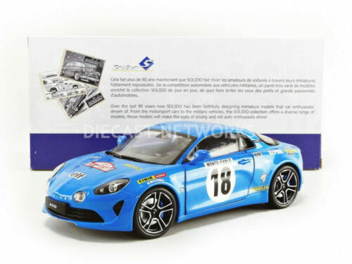 Miniature Alpine Renault A110 Rallye D'occasion - Zamac, Traces D'usure, Pour Collection Ou Pièces