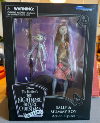 Nightmare Before Christmas 25th Anniversary Sally & Mummy Boy