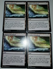 4 x Blighted Woodland Moderately Played