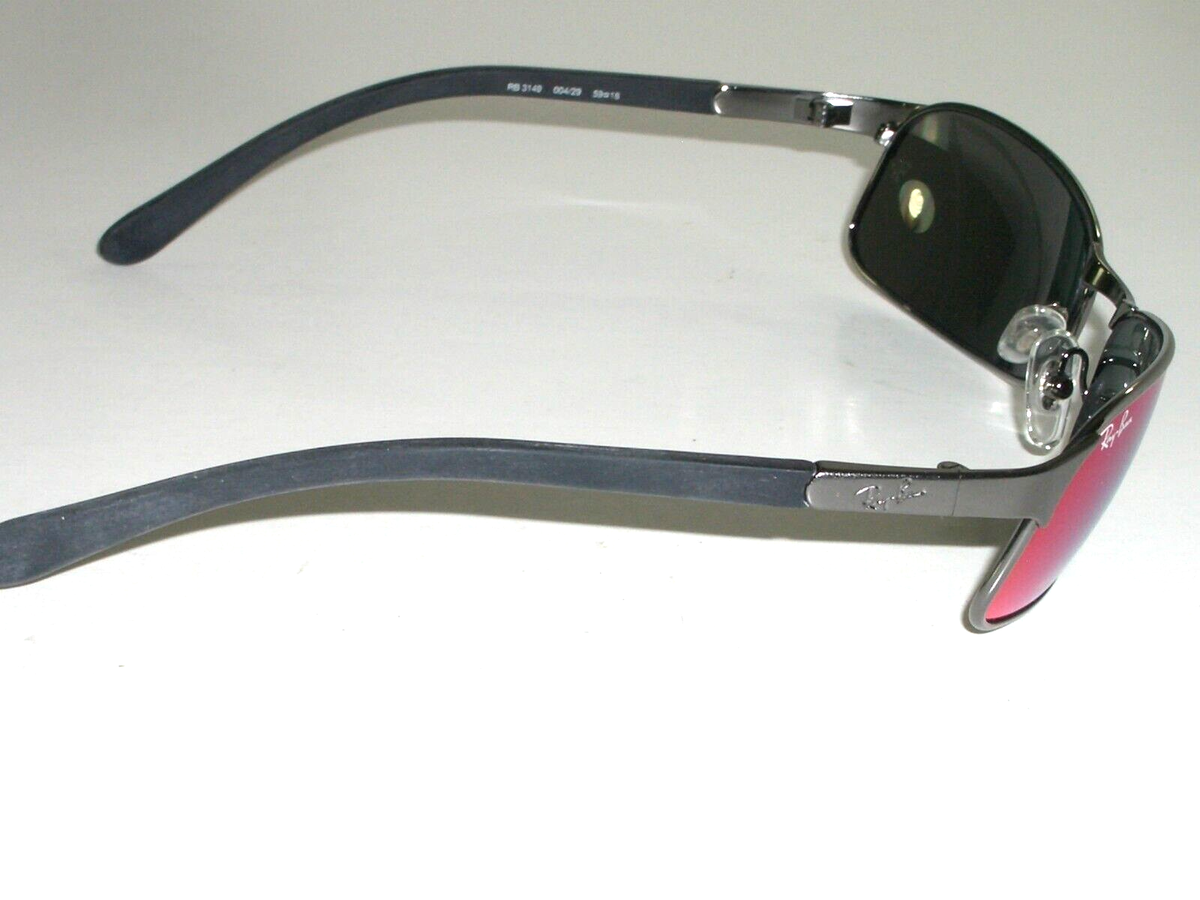RAY BAN ITALY RB3149 004/6Q 59-18 MULTI COLOR LENS METAL RAY BAN ITALY RB3149 004/6Q 59-18 MULTI COLOR LENS METAL