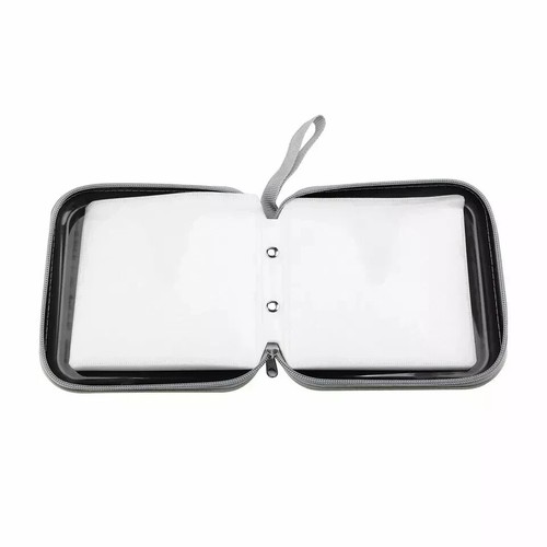 40 CD DVD Carry Case Cover Disc Storage Holder CD Sleeve Wallet Ideal for In Car - Afbeelding 11 van 23
