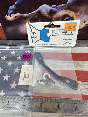ELECTRIX RC ECX0837 Ackerman Plate/Hardware for: Revenge Type E/N