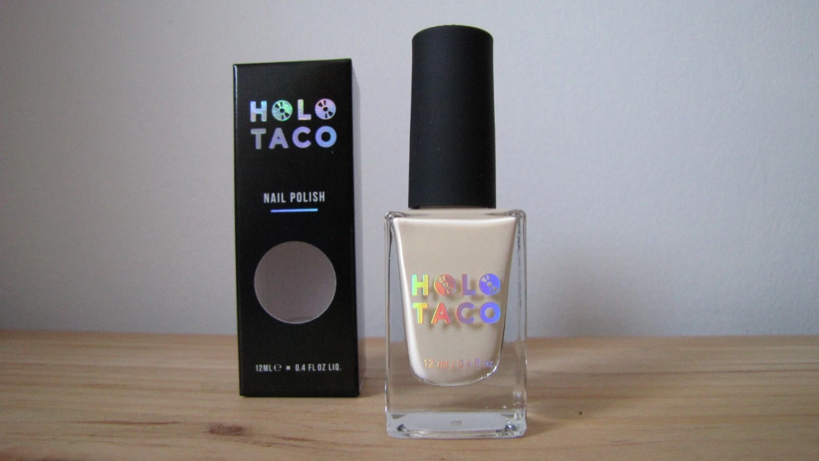 Holo Taco Butter Me Up cream pale yellow creme nail polish - New In Box