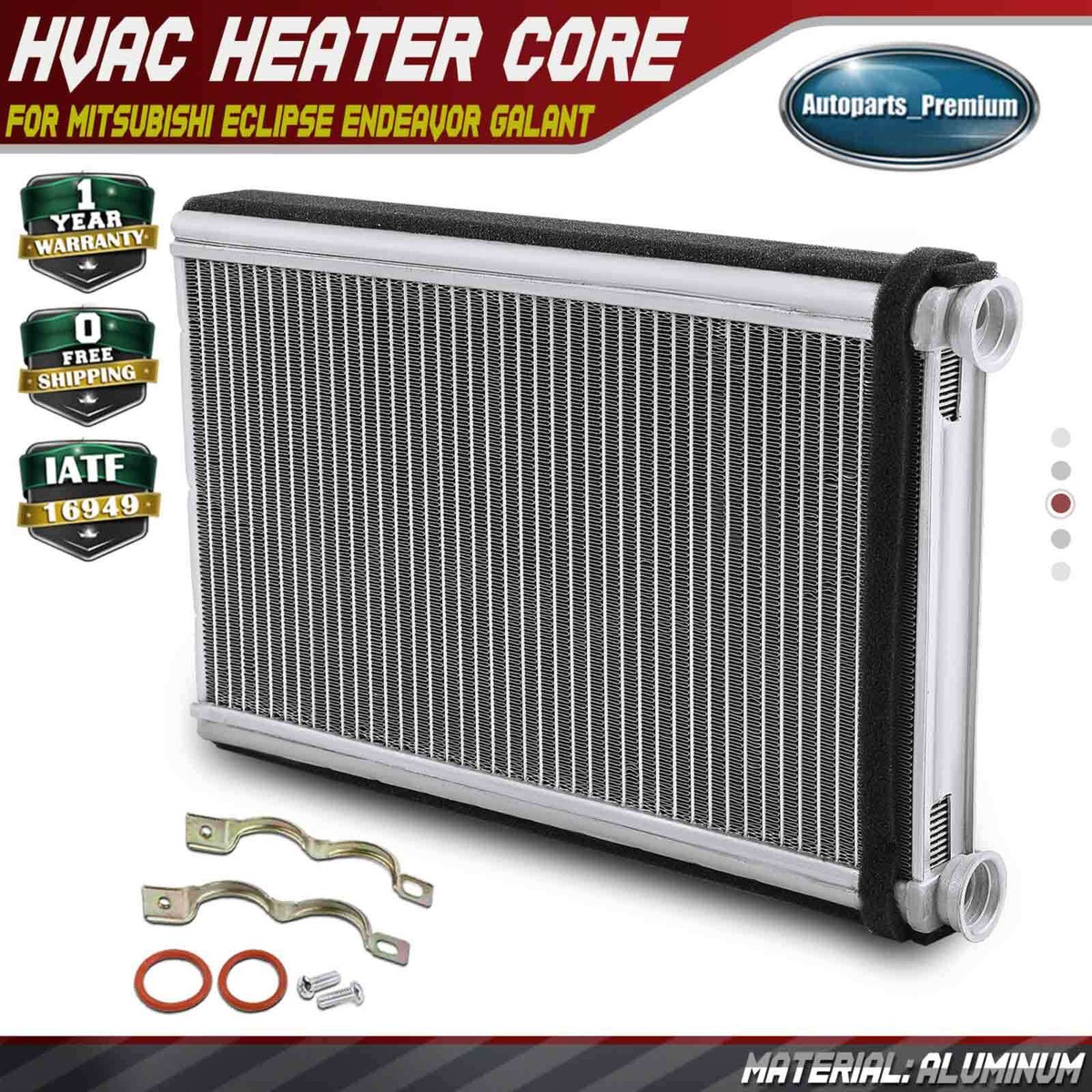 HVAC Heater Core for Mitsubishi Eclipse 06-12 Endeavor 04-08 10-11