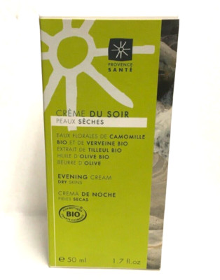 PROVENCE SANTE EVENING CREAM FOR DRY SKIN NIB MADE IN FRANCE