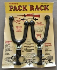 All Rite USA Pack Rack Single ATV Gun Fish Rod Oar Bat & Bow Rack for Boats etc