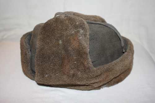 ORIGINAL WW2 RKKA RED ARMY SOLDIER OFFICER WINTER CAP USHANKA RARE 1940s - Picture 4 of 18