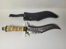 Chipaway Cutlery Swahili Lion Warrior Blade 24K Gold Plated Guard And Pommel 20"