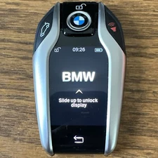 2016-19 BMW 7 SERIES OEM SMART DISPLAY PROXY FOB TOUCH SCREEN 8711933-01 GOOD!
