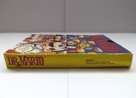 Dr. Mario NES Complete Good Con