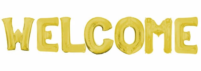 Gold Party Foil Balloons