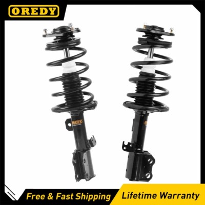 2PC Front Struts w/Coil Spring Assembly for 2003-2008 Pontiac Vibe Toyota Matrix