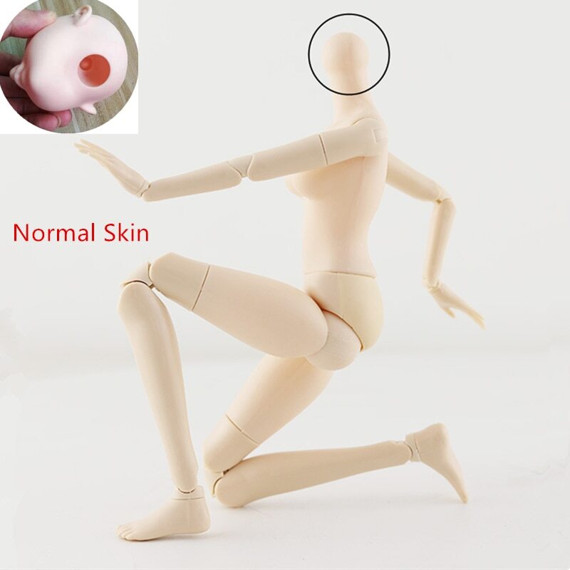36/42/60cm 24 Ball Jointed Doll Body Moveable BJD Female Figure