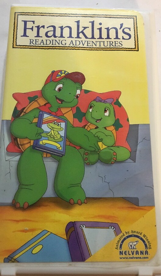 Franklin's Reading Adventures (VHS 2002) Loses A Book, Reading