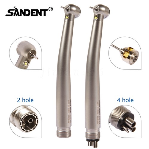 E-generator Dental LED Fiber Optic High Speed Handpiece 2/4hole Drill hand piece - Picture 1 of 46