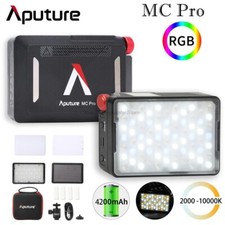 2x Aputure MC Pro RGBWW LED Video Light 2000K...